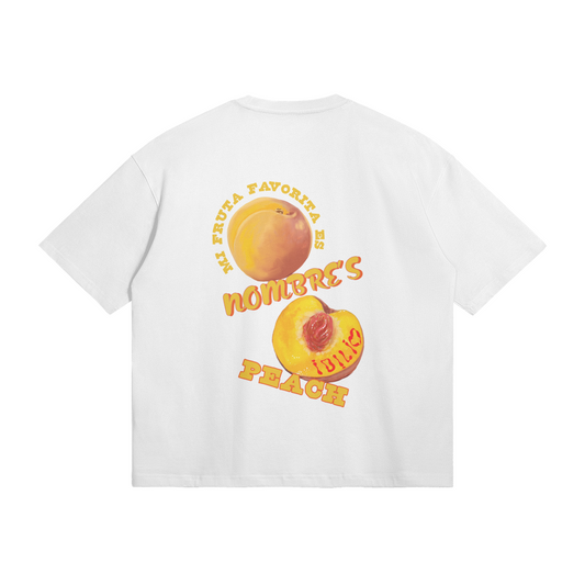 Peach | Boxy T-shirt - 160GSM Blanca